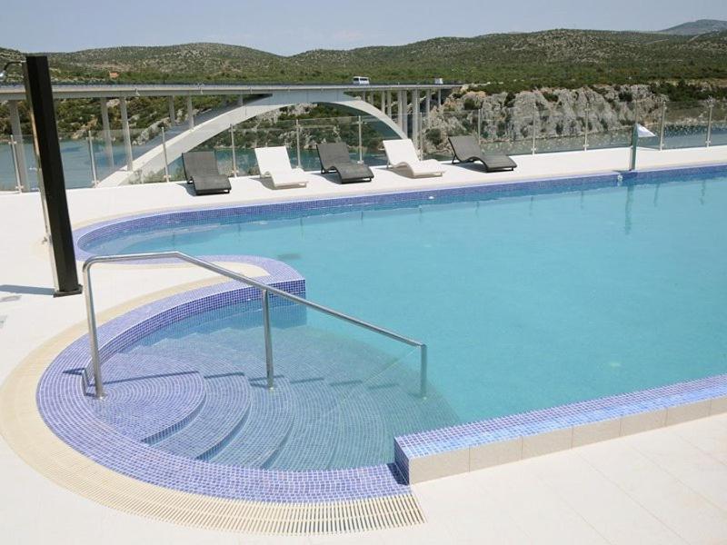 Hotel Panorama Sibenik Bagian luar foto