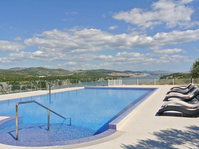 Hotel Panorama Sibenik Bagian luar foto