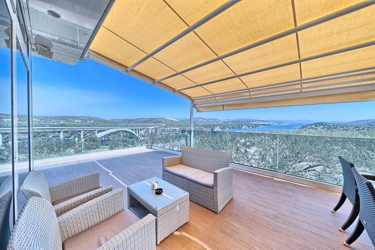 Hotel Panorama Sibenik Bagian luar foto