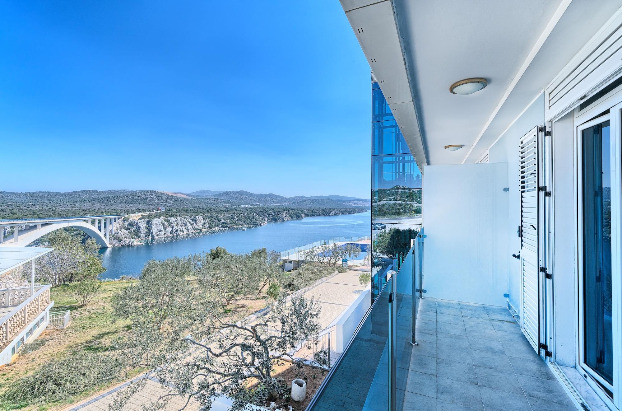 Hotel Panorama Sibenik Bagian luar foto