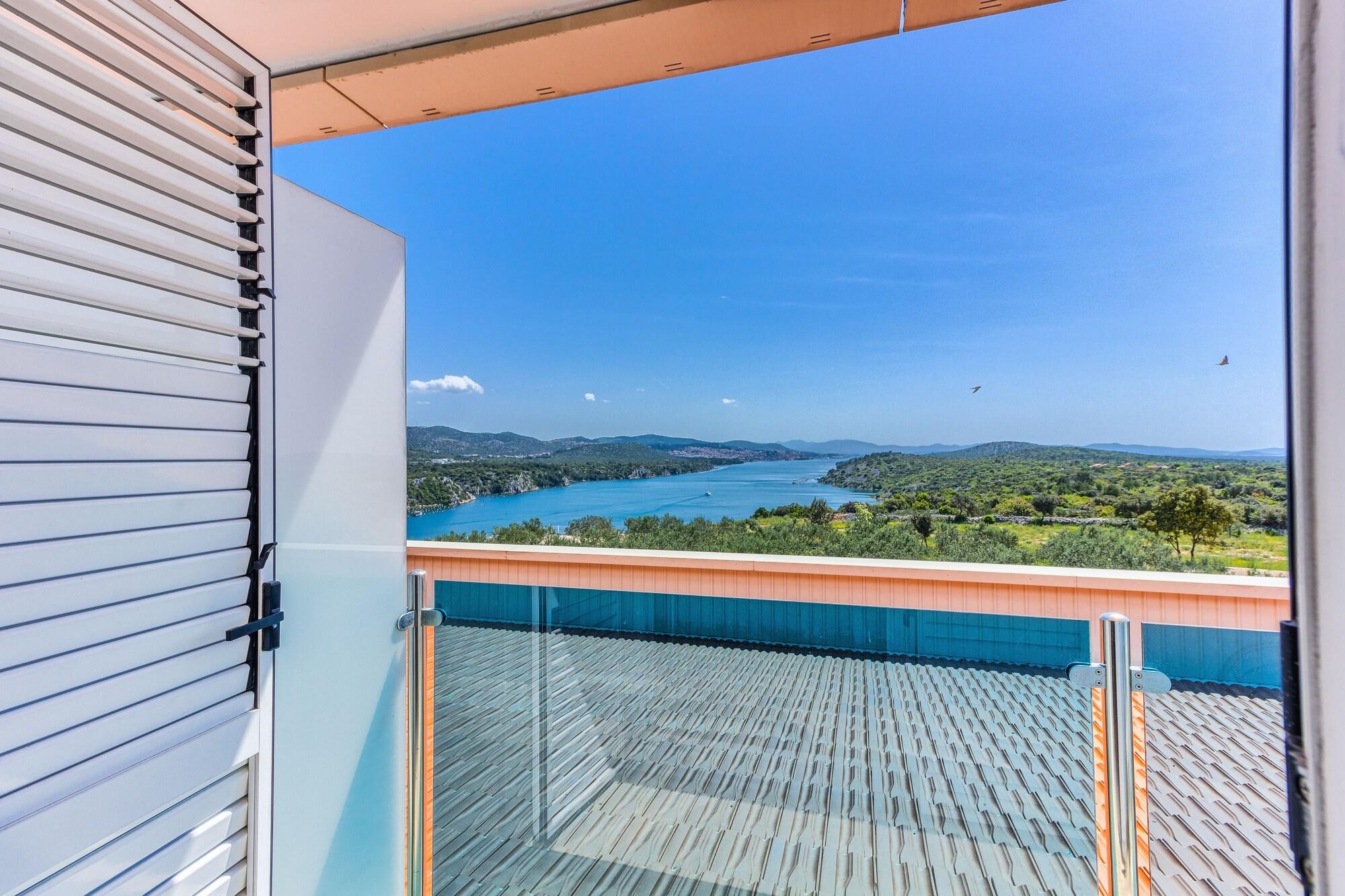 Hotel Panorama Sibenik Bagian luar foto