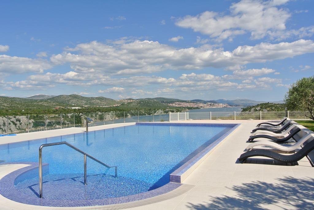 Hotel Panorama Sibenik Bagian luar foto