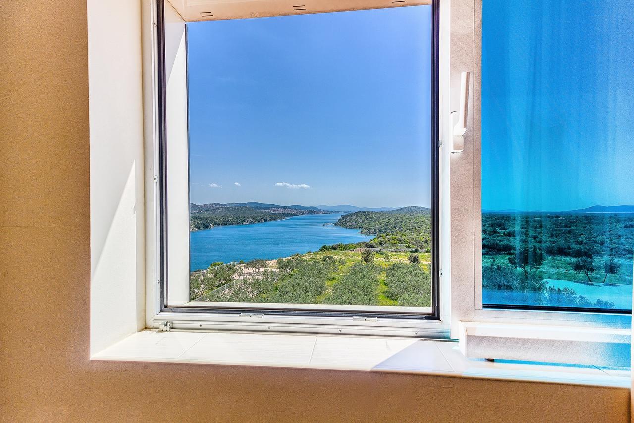 Hotel Panorama Sibenik Bagian luar foto