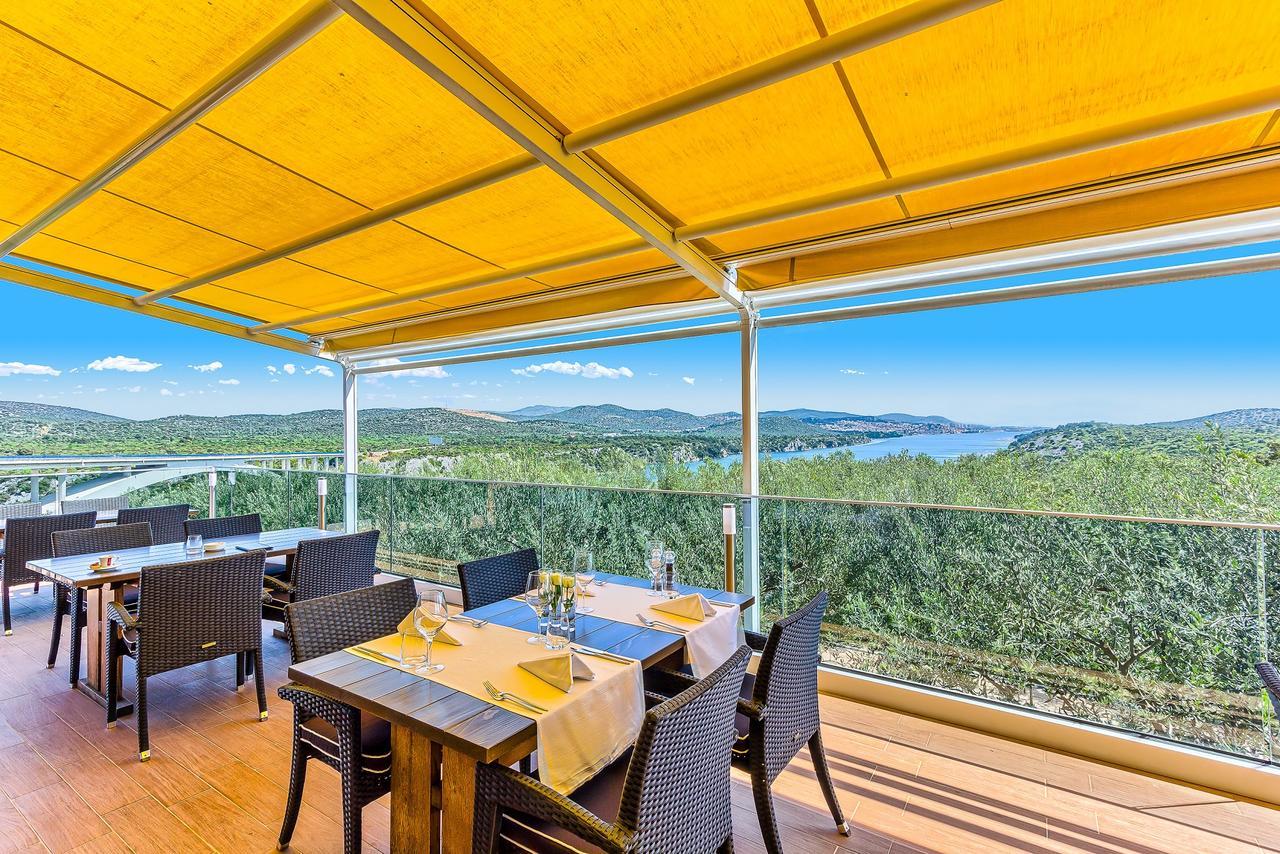 Hotel Panorama Sibenik Bagian luar foto