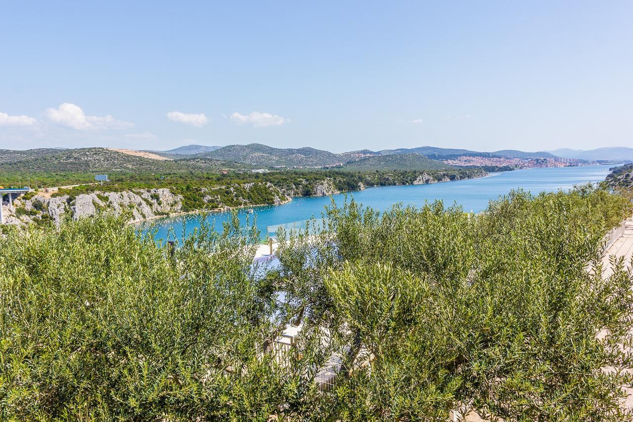 Hotel Panorama Sibenik Bagian luar foto
