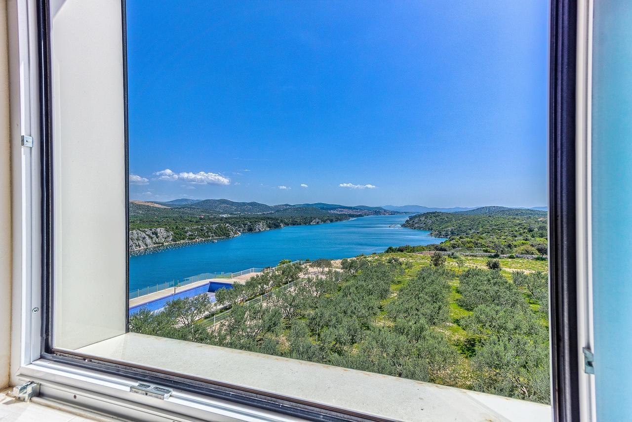 Hotel Panorama Sibenik Bagian luar foto