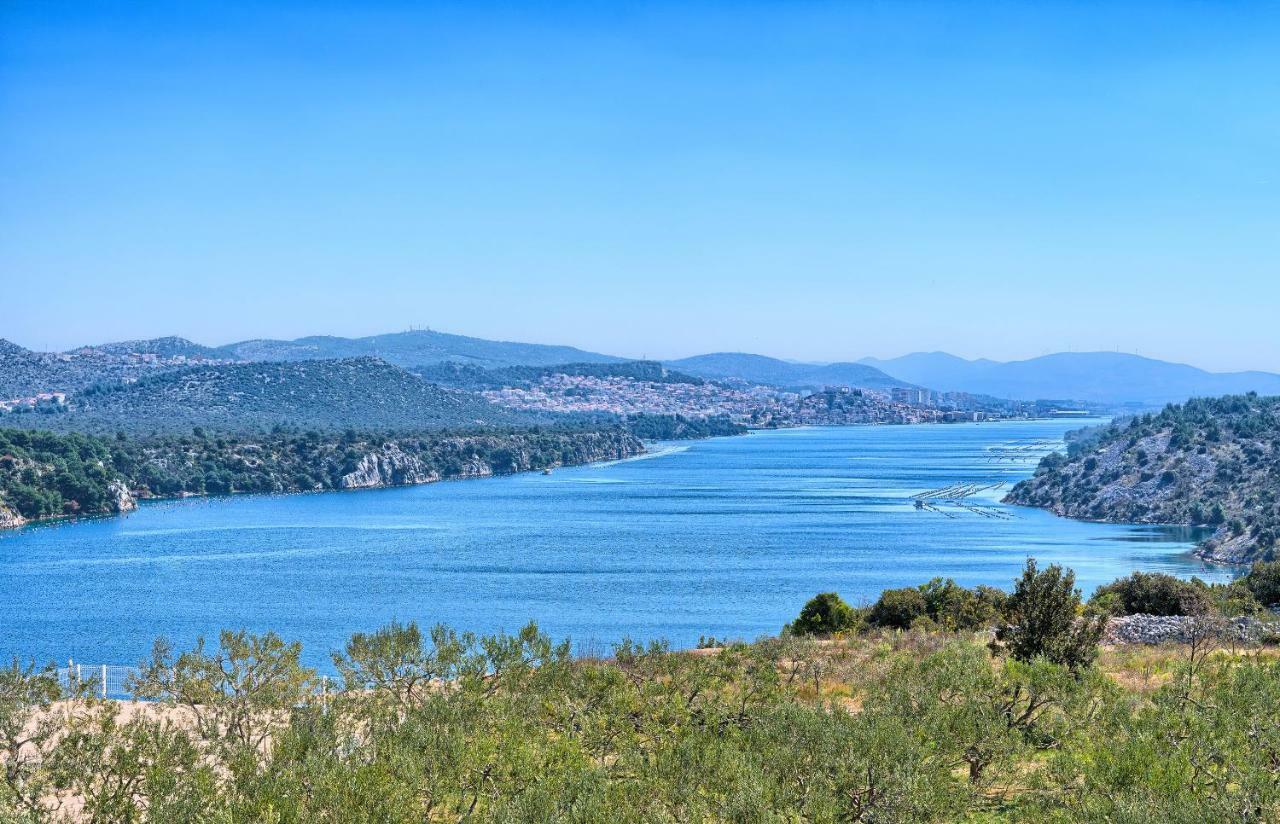 Hotel Panorama Sibenik Bagian luar foto