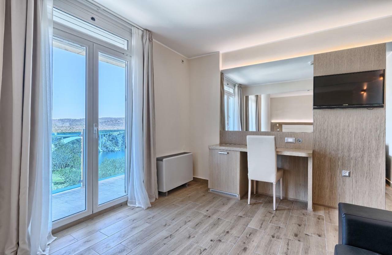 Hotel Panorama Sibenik Bagian luar foto