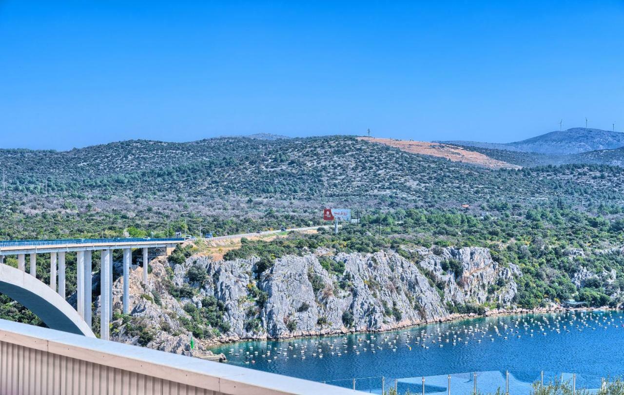 Hotel Panorama Sibenik Bagian luar foto